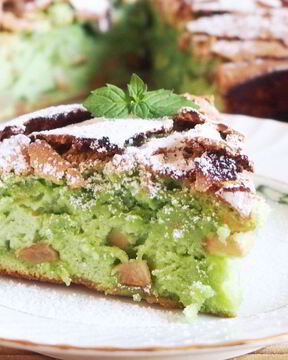 Мятная шарлотка