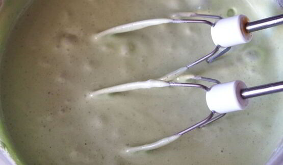 мятная шарлотка