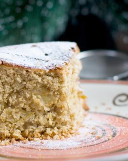 Рецепт овсяной шарлотки