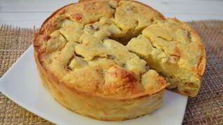 Шарлотка на кефире