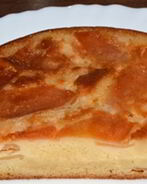 Постная шарлотка