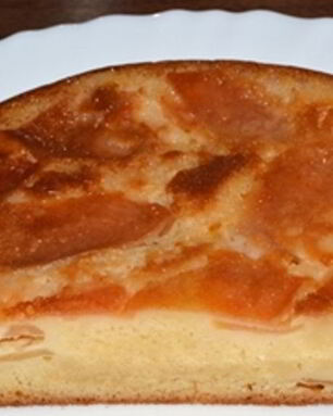 Постная шарлотка