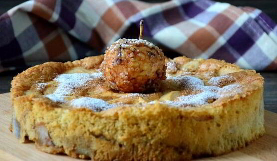 пьяная шарлотка