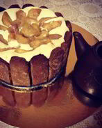 Шарлотка из имбирных пряников