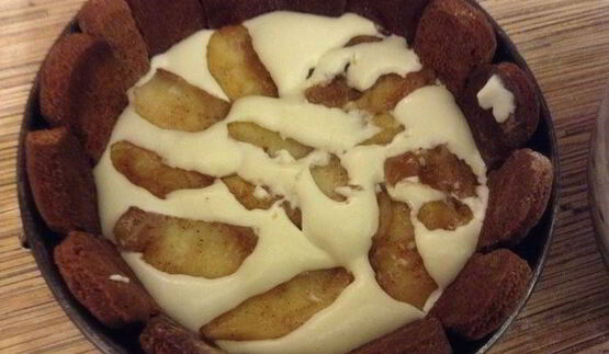 шарлотка из имбирных пряников