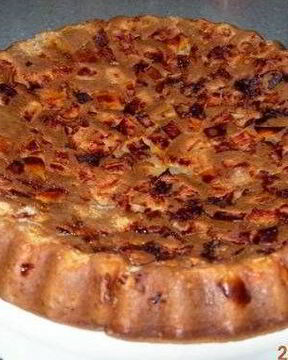 Шарлотка из цельнозерновой муки