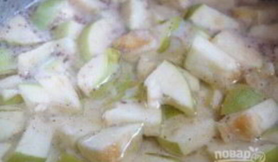 шарлотка на кефире в духовке