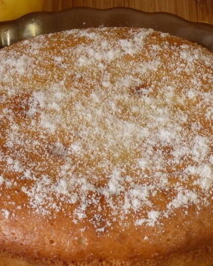 Рецепт шарлотки на сметане с яблоками