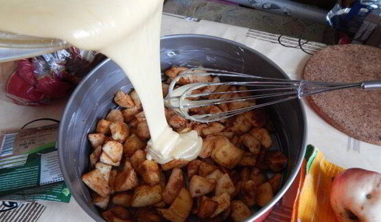 шарлотка по-домашнему