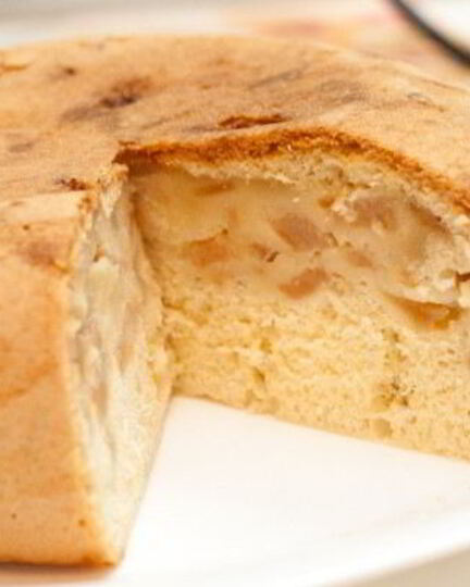 Рецепт шарлотки с бананом в духовке