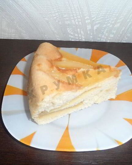 Рецепт шарлотки с грушами в мультиварке