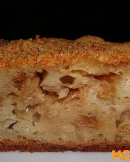 Рецепт шарлотки с капустой