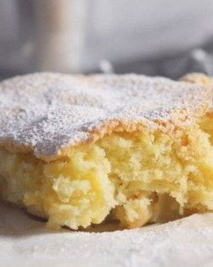 Рецепт шарлотки с кислыми зелеными яблоками