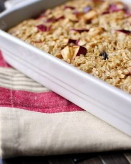 Рецепт шарлотки с овсянкой