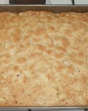 Шарлотка с шоколадным кремом