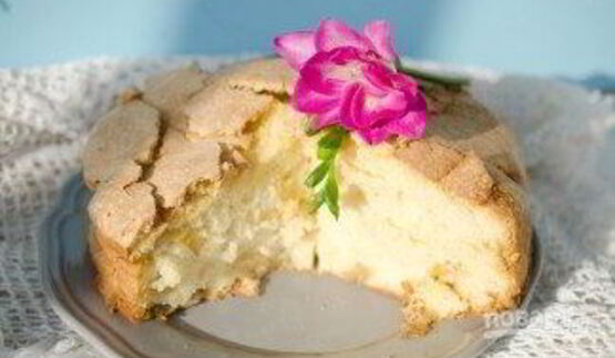 шарлотка с яблоками