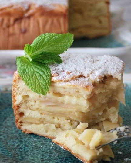 Рецепт шарлотки с яблоком