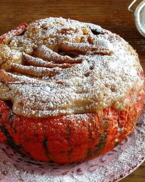 Шарлотка в тыкве