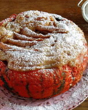 Шарлотка в тыкве