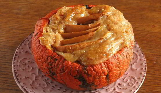 шарлотка в тыкве