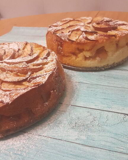 Рецепт воздушной яблочной шарлотки