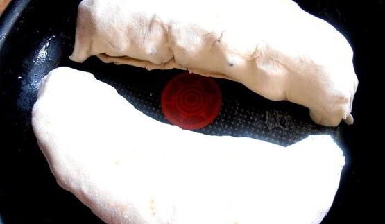 банановый штрудель в мармеладной карамели