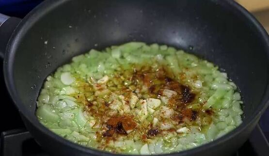 овощной штрудель с фасолью и паприкой