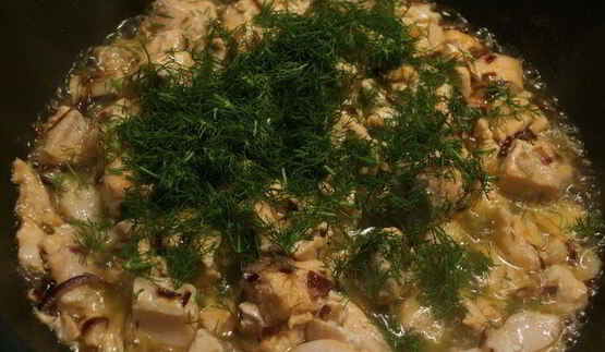 рыбный штрудель