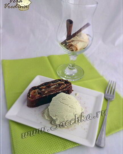 Рецепт шоколадного штруделя