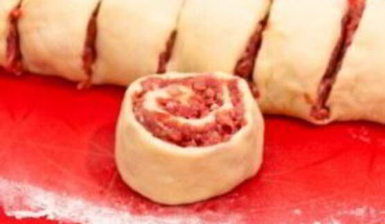 штрудель с фаршем