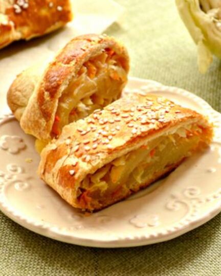 Рецепт штруделя с капустой