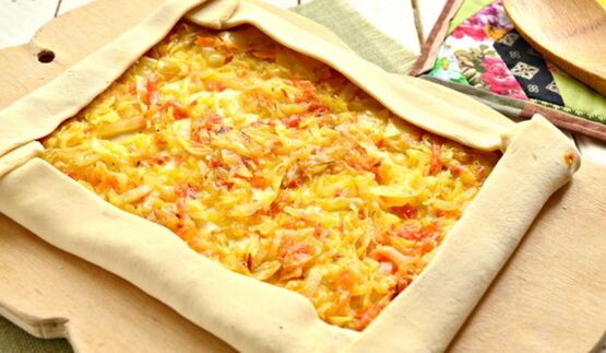 штрудель с капустой