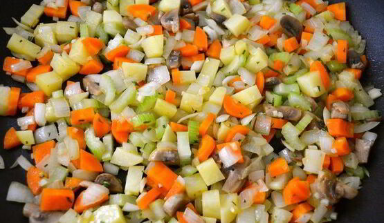 штрудель с мясом