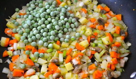 штрудель с мясом