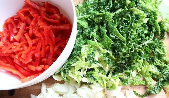 штрудель с савойской капустой