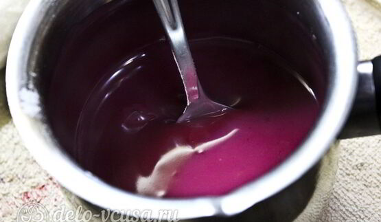 штрудель с вишней из слоеного теста