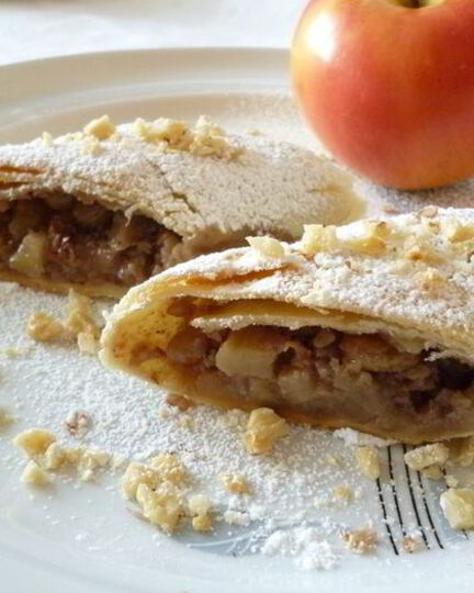 Рецепт венского яблочного штруделя