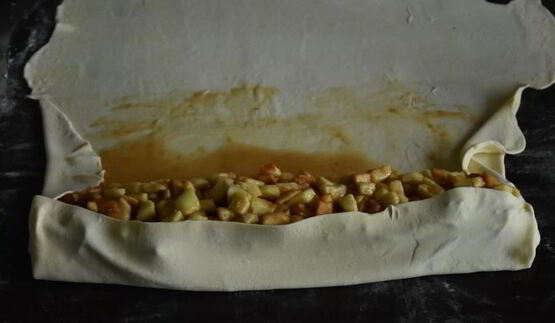 яблочно-грушевый штрудель