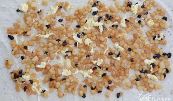 яблочный штрудель из лаваша