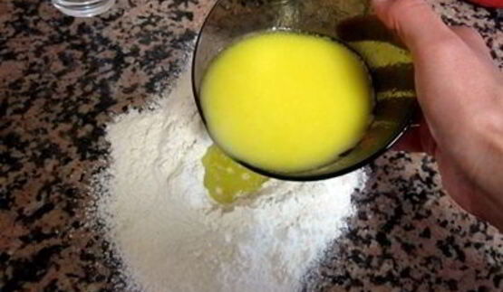 яблочный штрудель с грецкими орехами