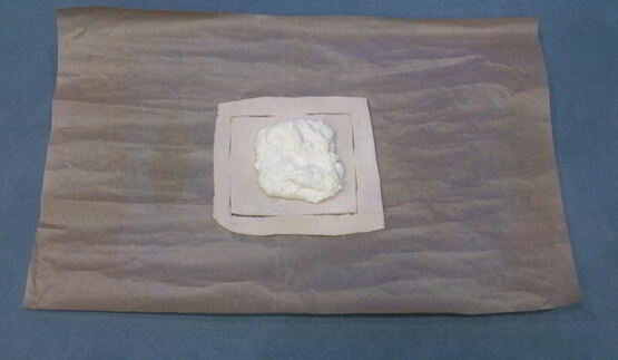 слоеная выпечка с творожной начинкой