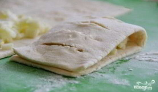 слойки из готового слоеного теста