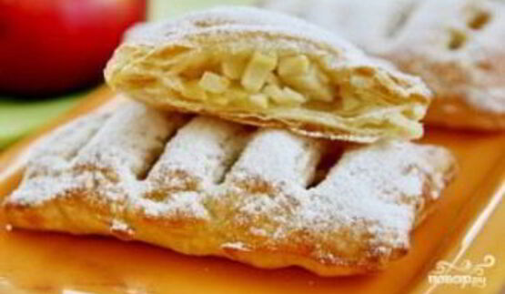 слойки из готового слоеного теста