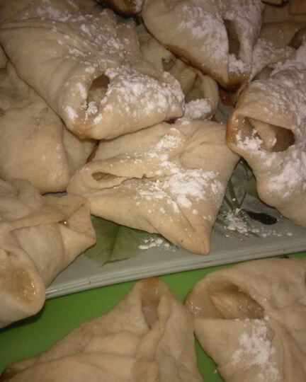 Рецепт слоек-конвертиков