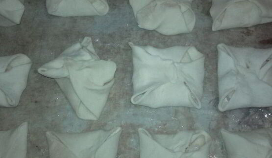 слойки-конвертики