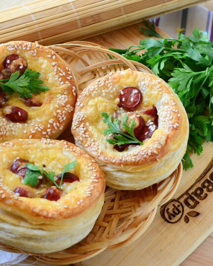 Рецепт слоек пикантных