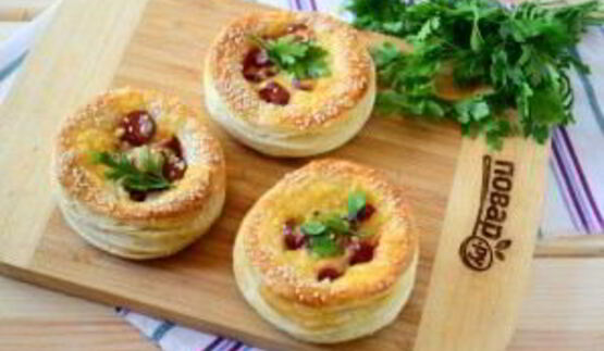 слойки пикантные