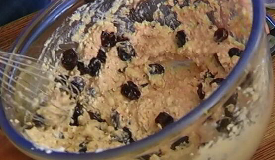 лимонный творожник с изюмом