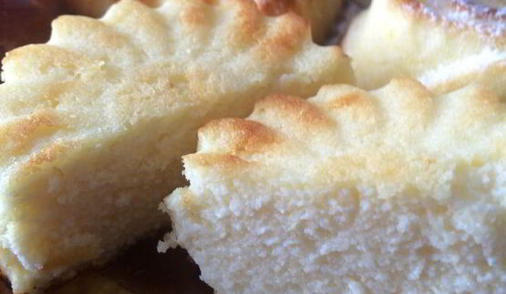 лимонный творожник