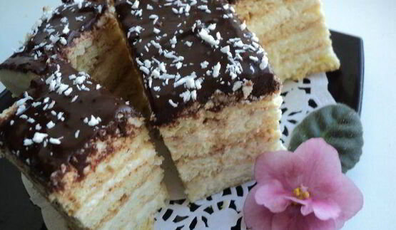 пляцок-творожник вареный нежность